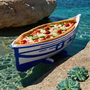 Discovering the Greek Pizza Boat